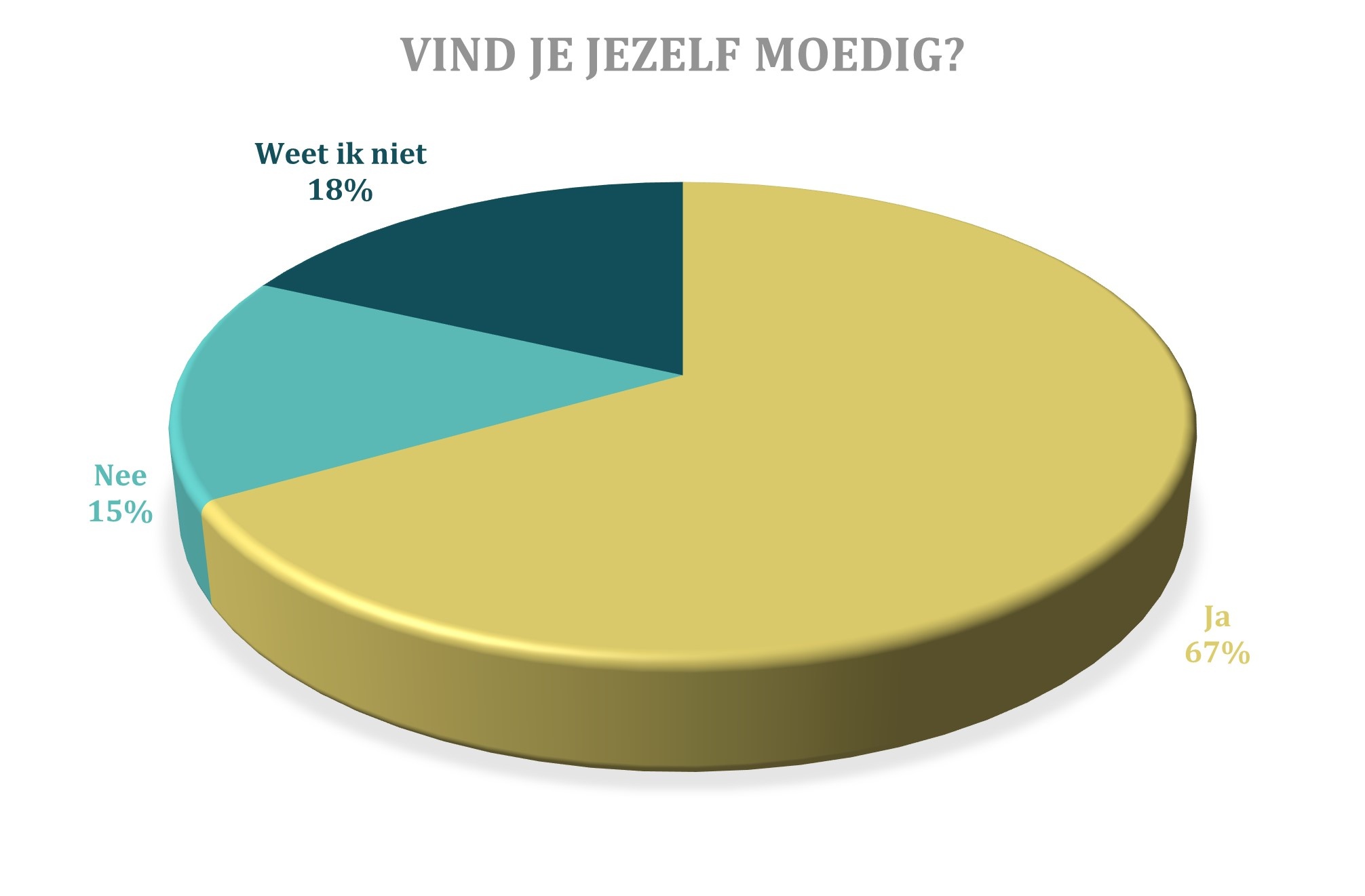 Vind je jezelf moedig Onderzoek naar moed